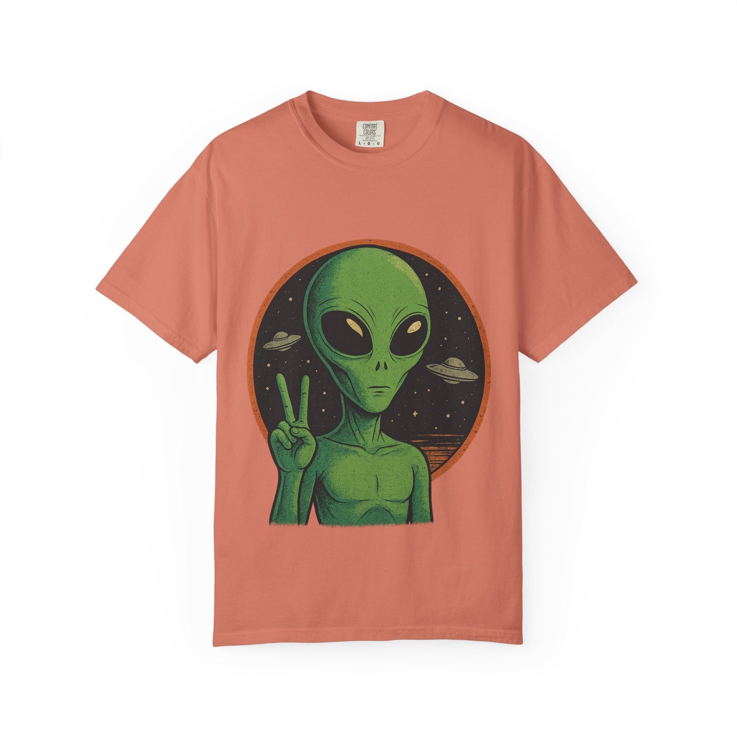 Alien Peace Sign Tee