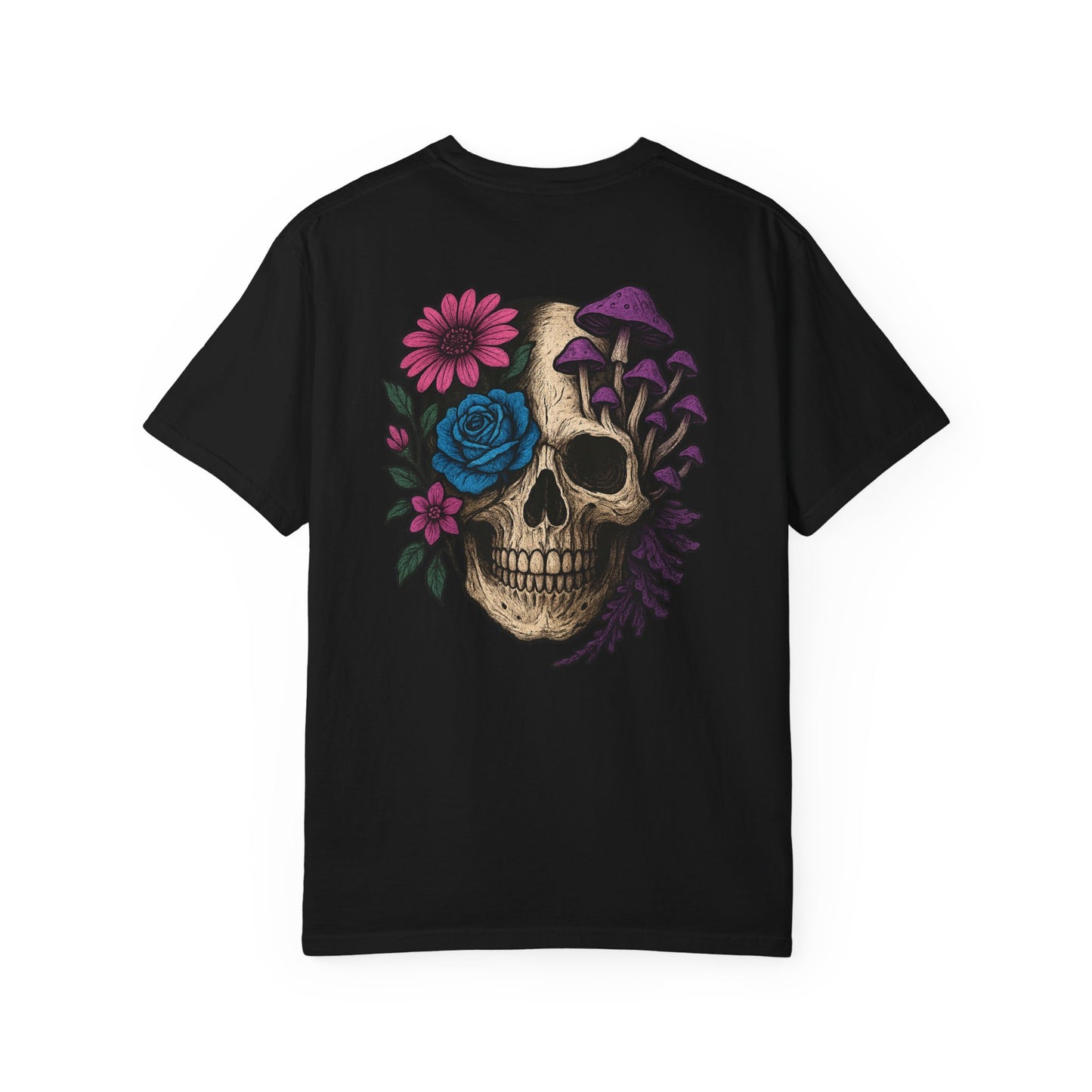 Floral Skull Tee