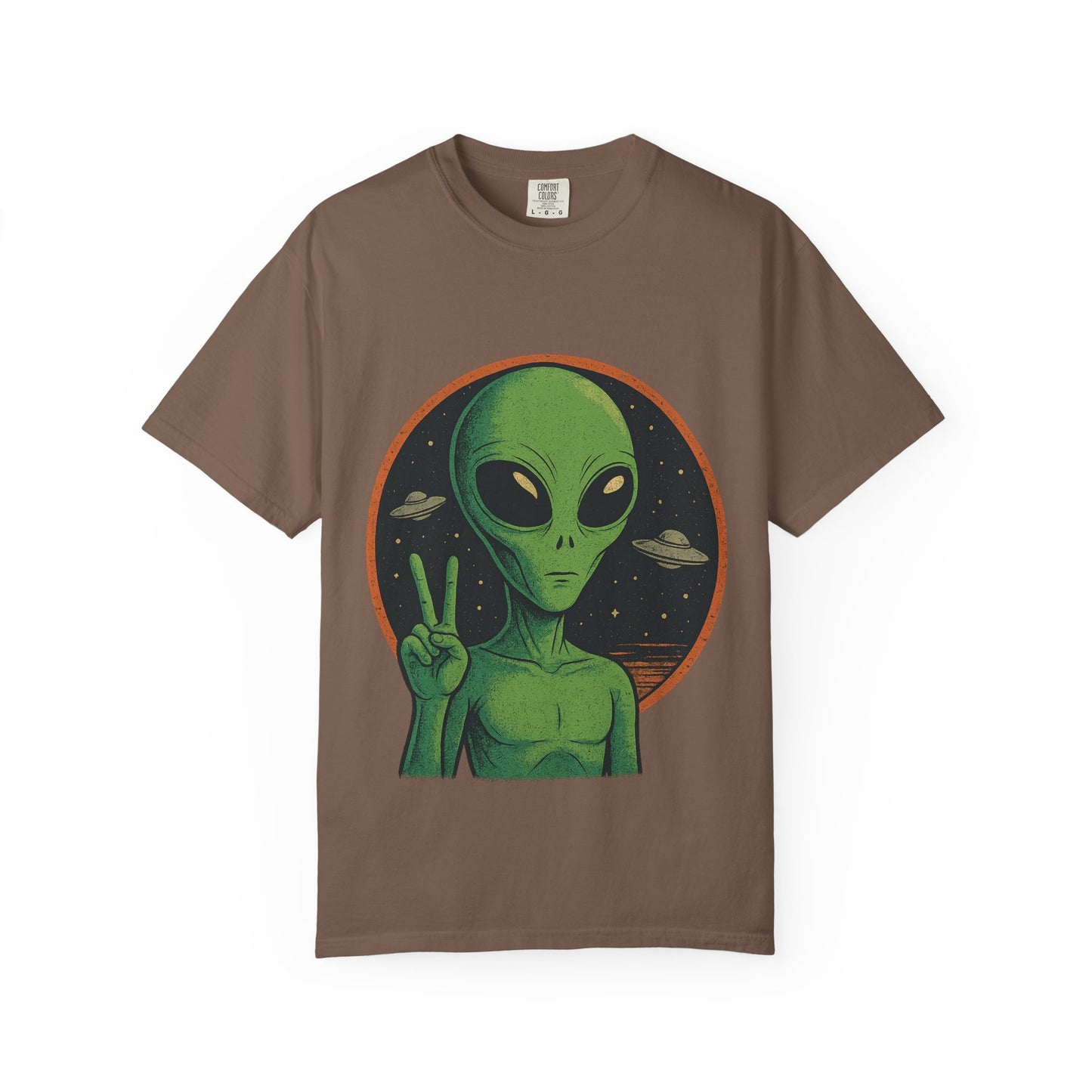 Alien Peace Sign Tee