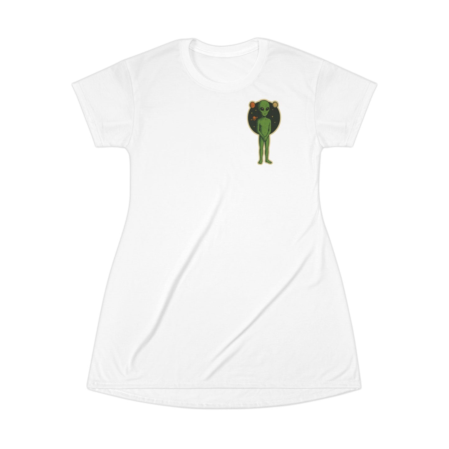 Alien Buddy T-Shirt Dress