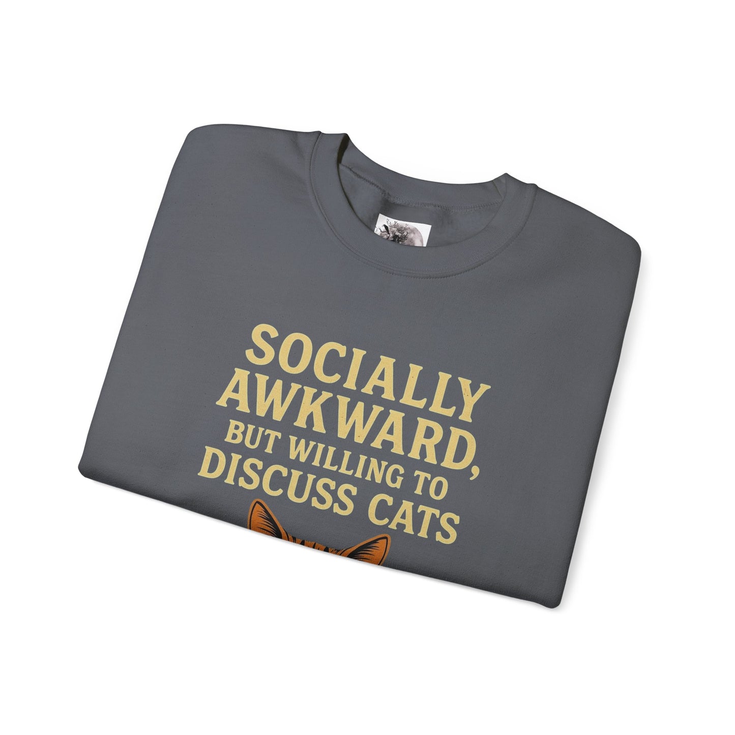 Socially Awkward Cat Lover's Sweatshirt