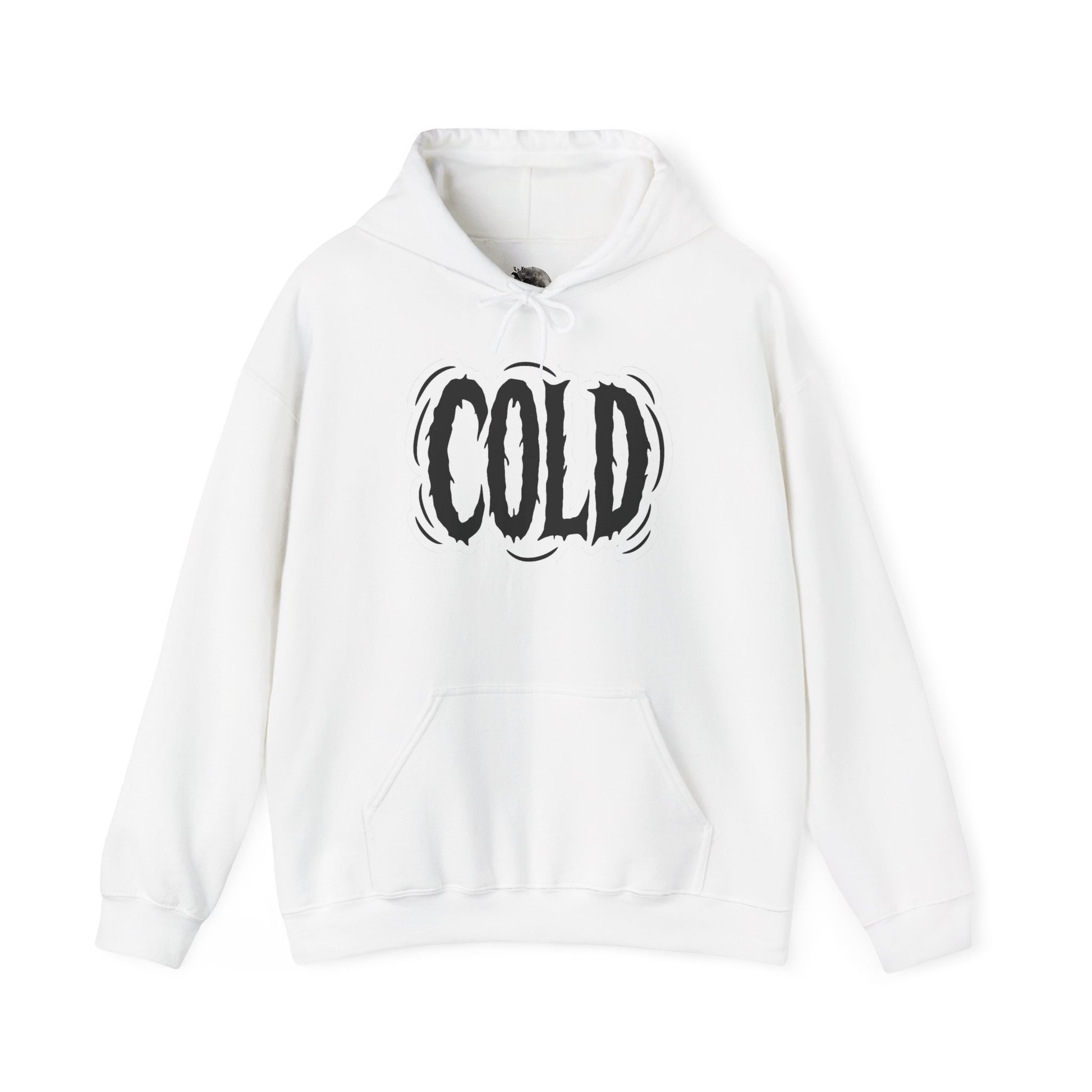 Cold Vibes hoodie, bold graphic streetwear sweatshirt with edgy lettering – Basic Raven Apparel
