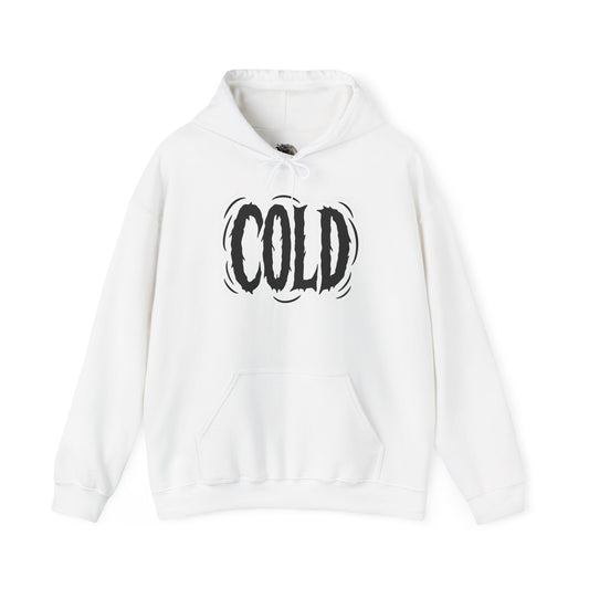 Cold Vibes hoodie, bold graphic streetwear sweatshirt with edgy lettering – Basic Raven Apparel