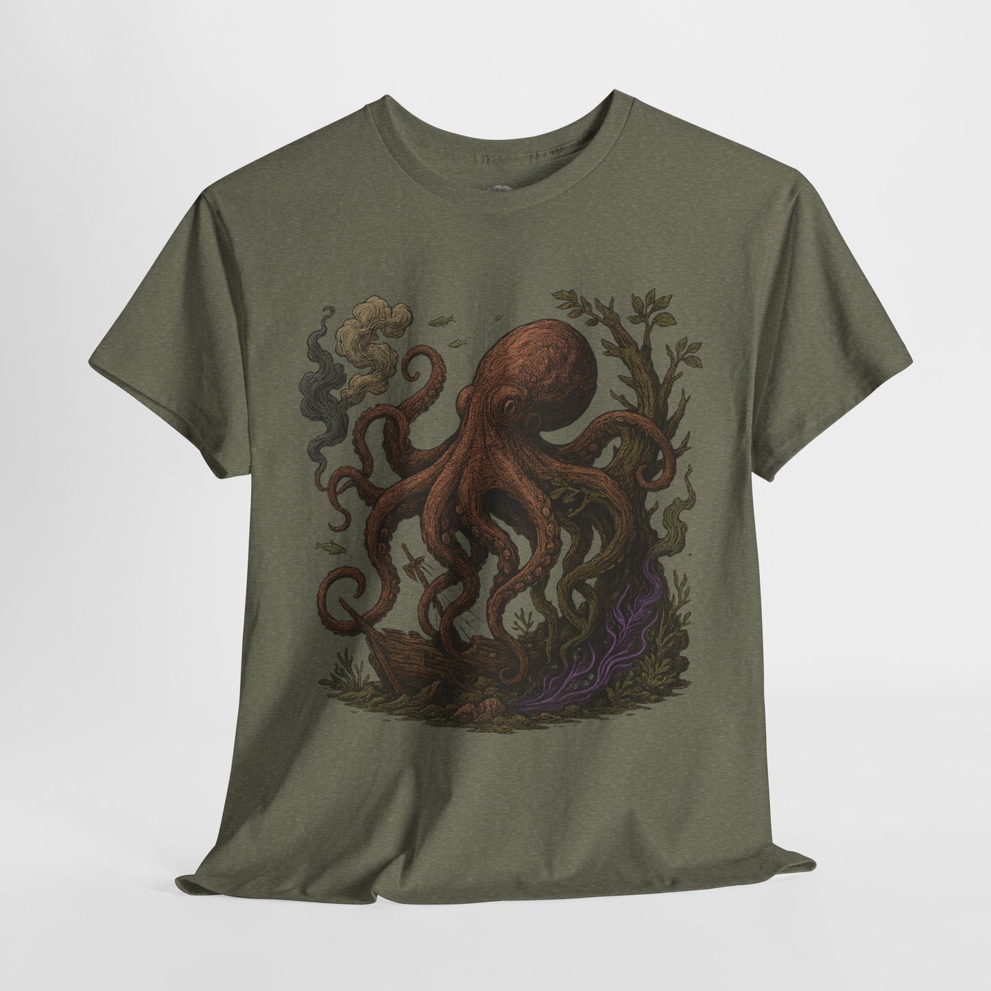 Octopus Shipwreck Tee