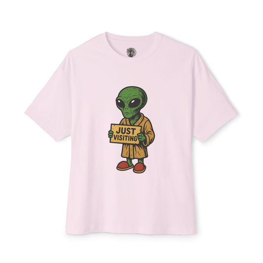 Just Visiting Alien Tee