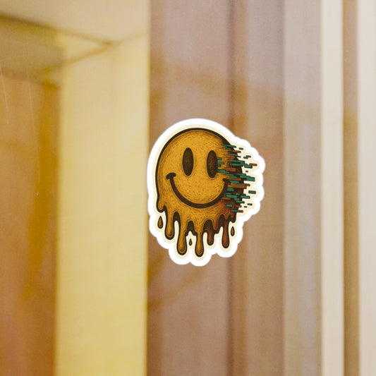 Vinyl Decal - Melting Smiley