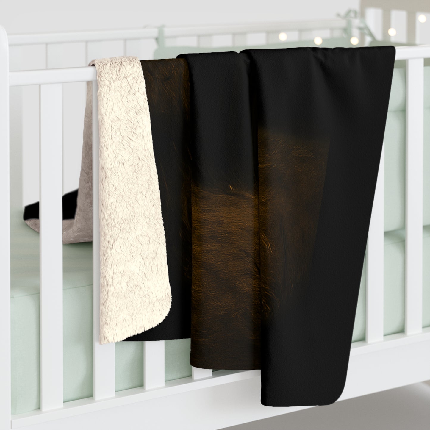 Door in the Meadow Sherpa Blanket ‐ Halloween Line