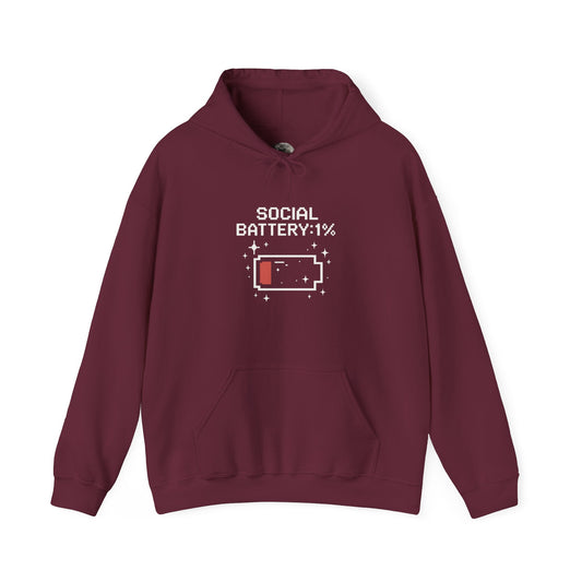 Low Social Battery Hoodie
