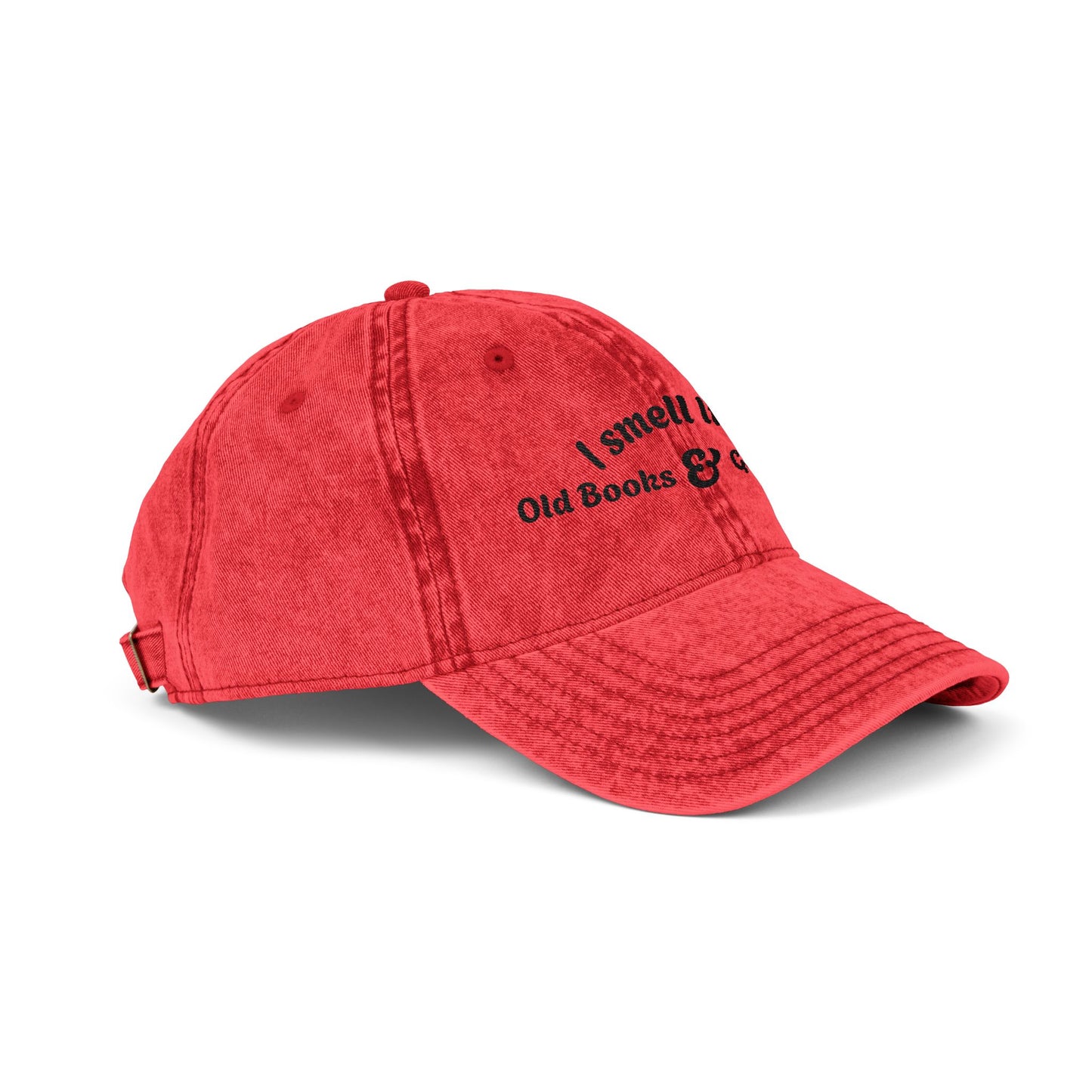 Embroidered Vintage Cap