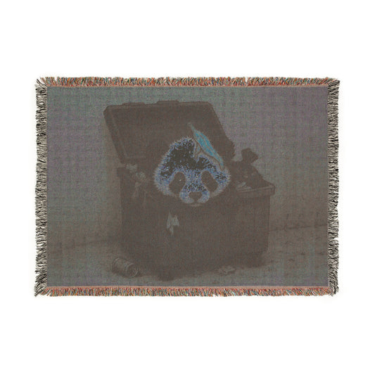 Woven Cozy Blanket -Trashy Panda