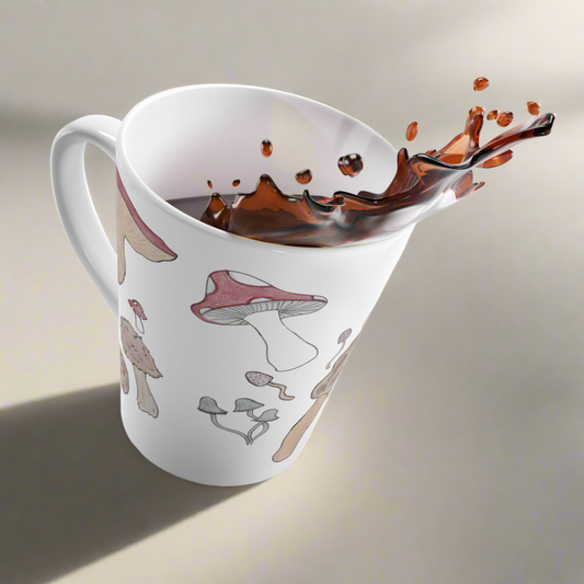 Mushroom Mug - Hand Drawn Original Art