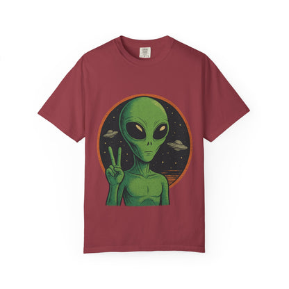 Alien Peace Sign Tee