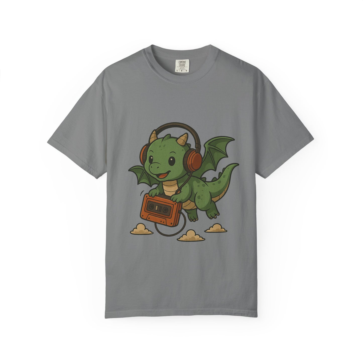 Music Loving Dragon Tee