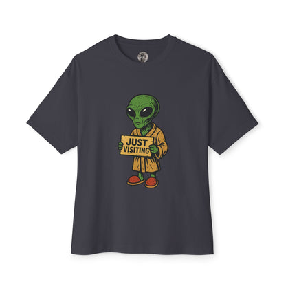 Just Visiting Alien Tee