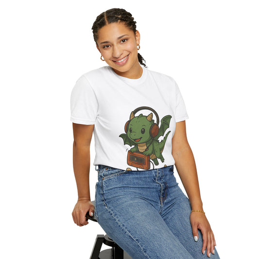Music Loving Dragon Tee