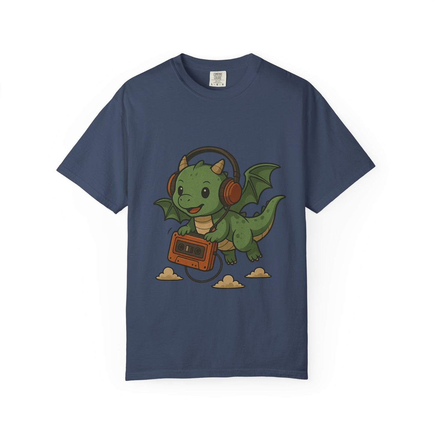 Music Loving Dragon Tee