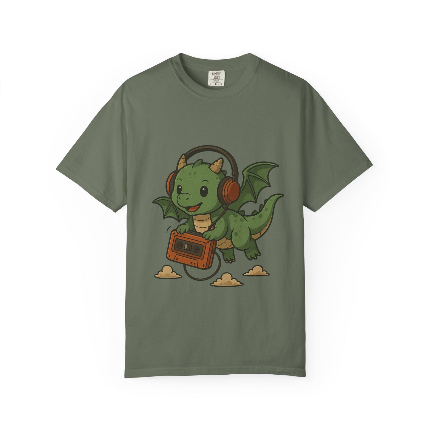 Music Loving Dragon Tee