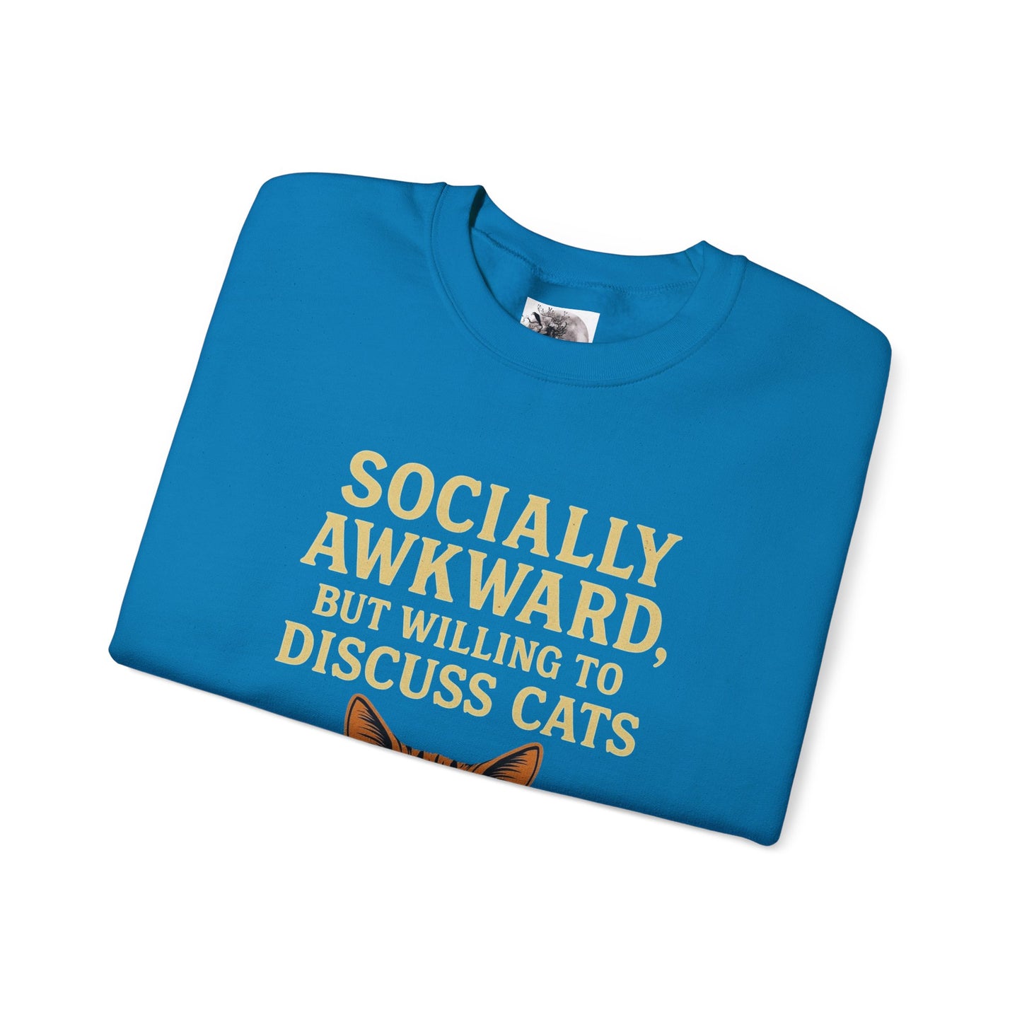 Socially Awkward Cat Lover's Sweatshirt