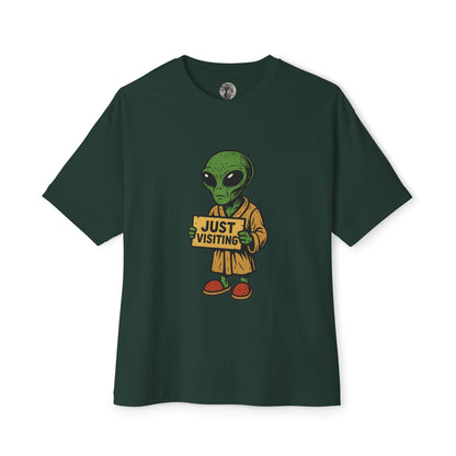 Just Visiting Alien Tee