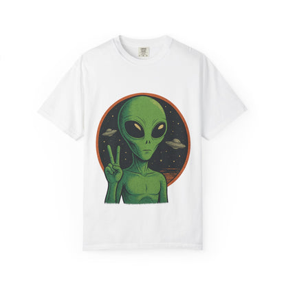 Alien Peace Sign Tee