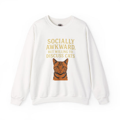 Socially Awkward Cat Lover's Sweatshirt