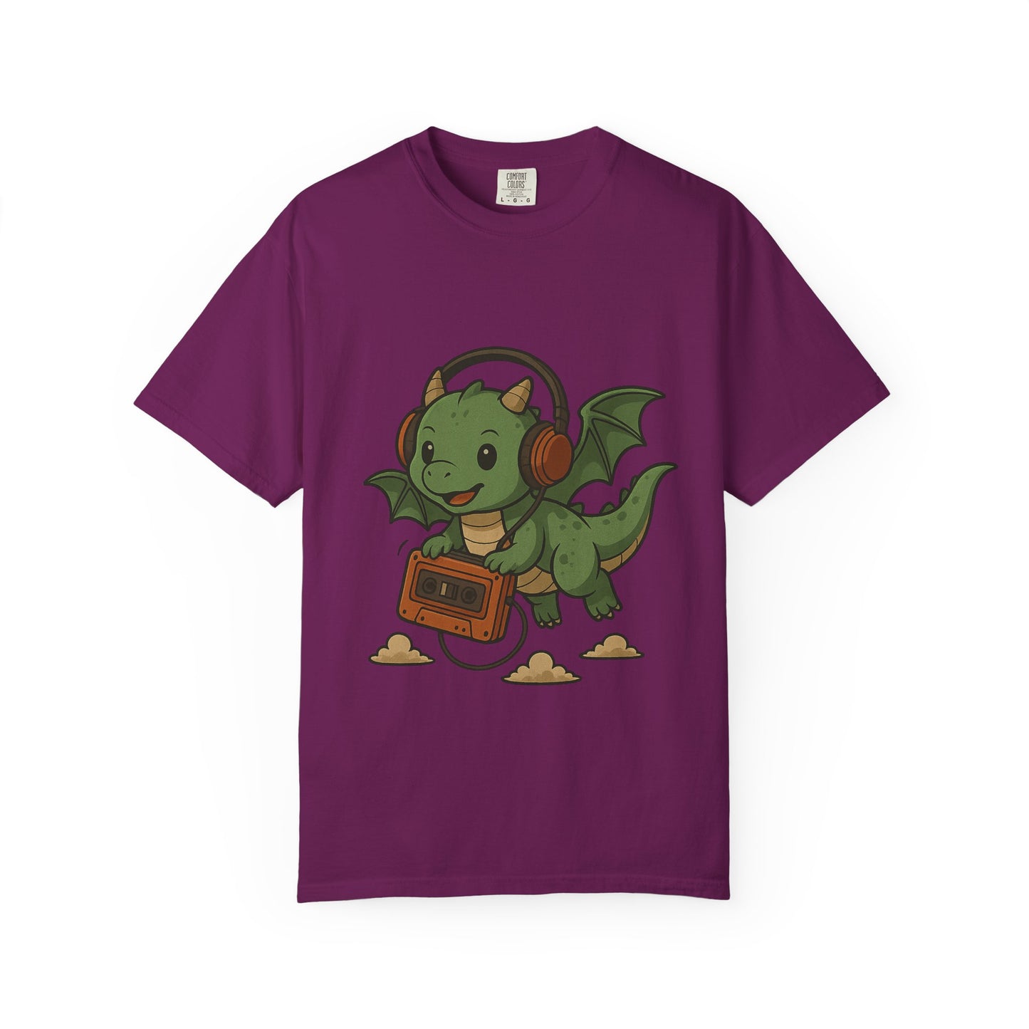 Music Loving Dragon Tee
