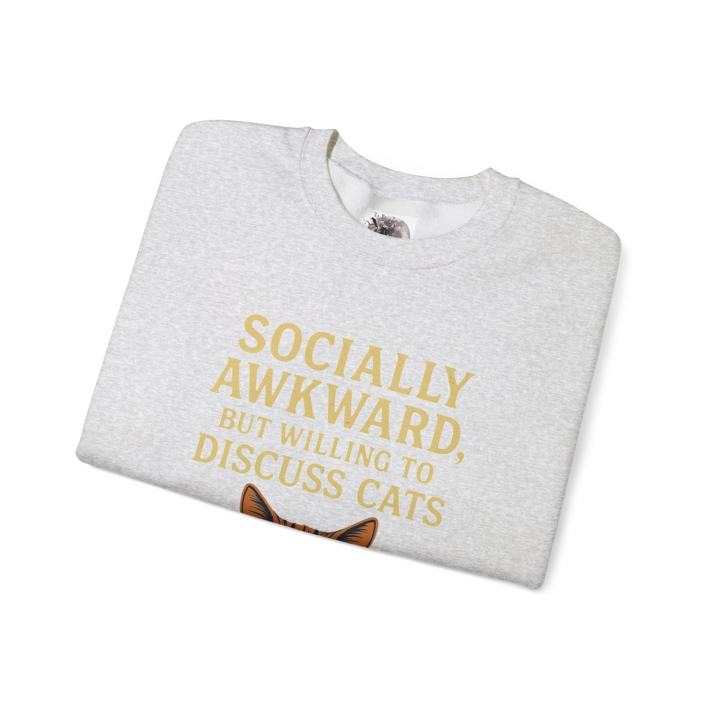 Socially Awkward Cat Lover's Sweatshirt