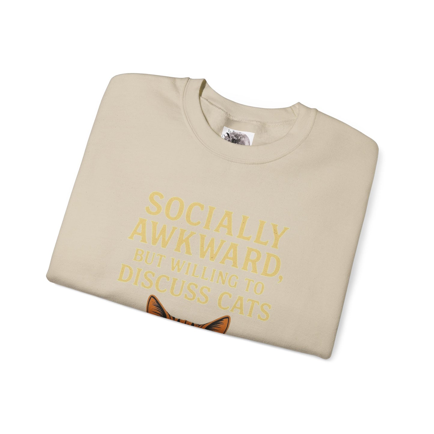 Socially Awkward Cat Lover's Sweatshirt