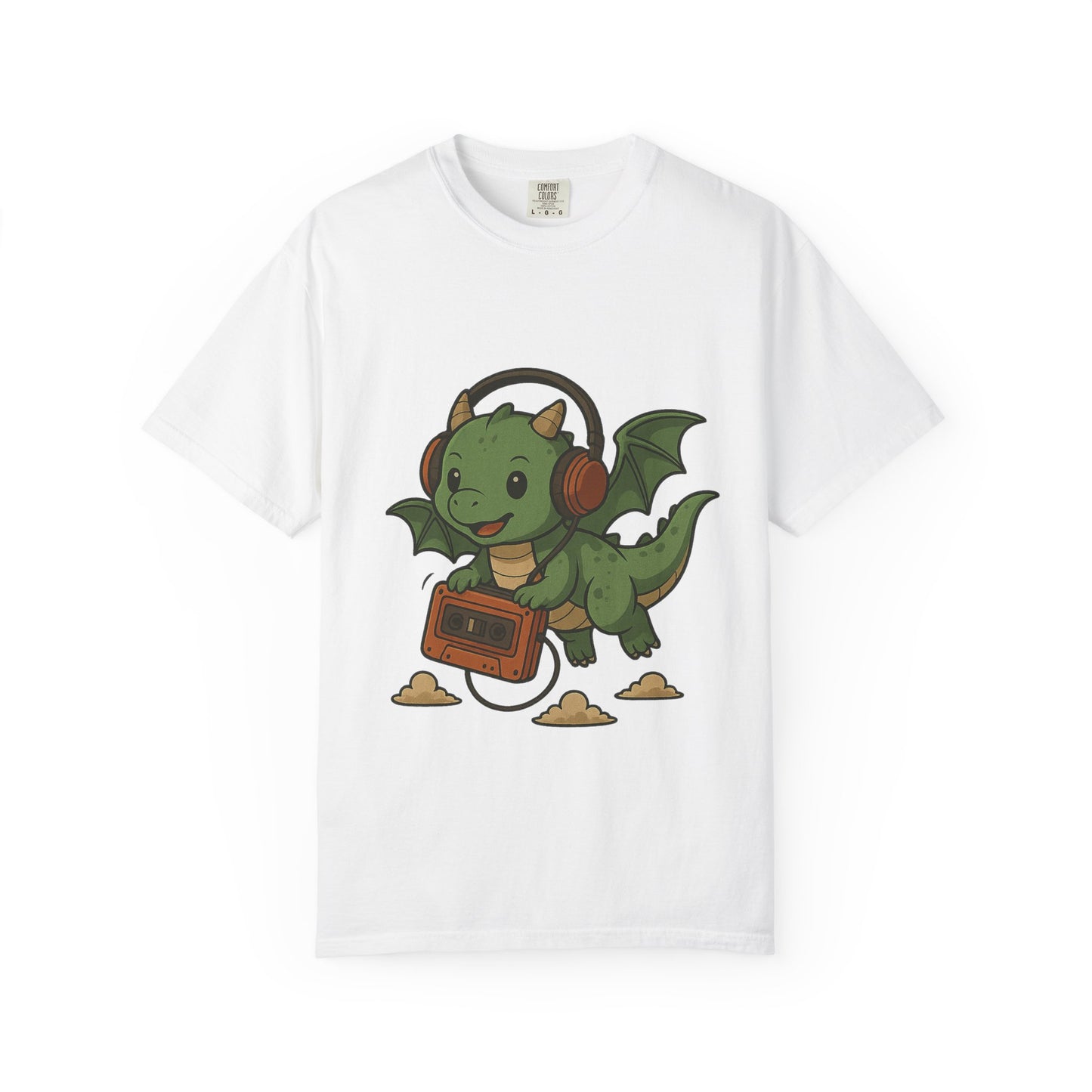Music Loving Dragon Tee
