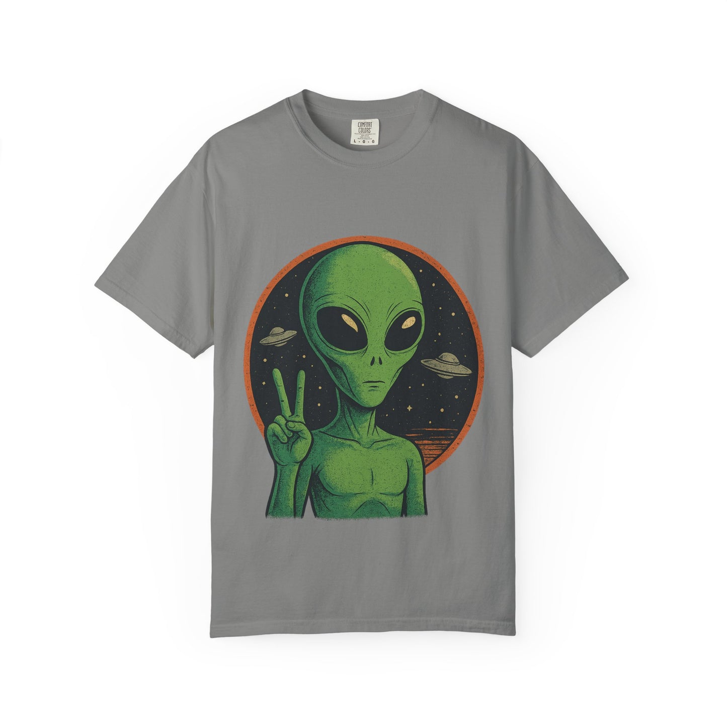 Alien Peace Sign Tee
