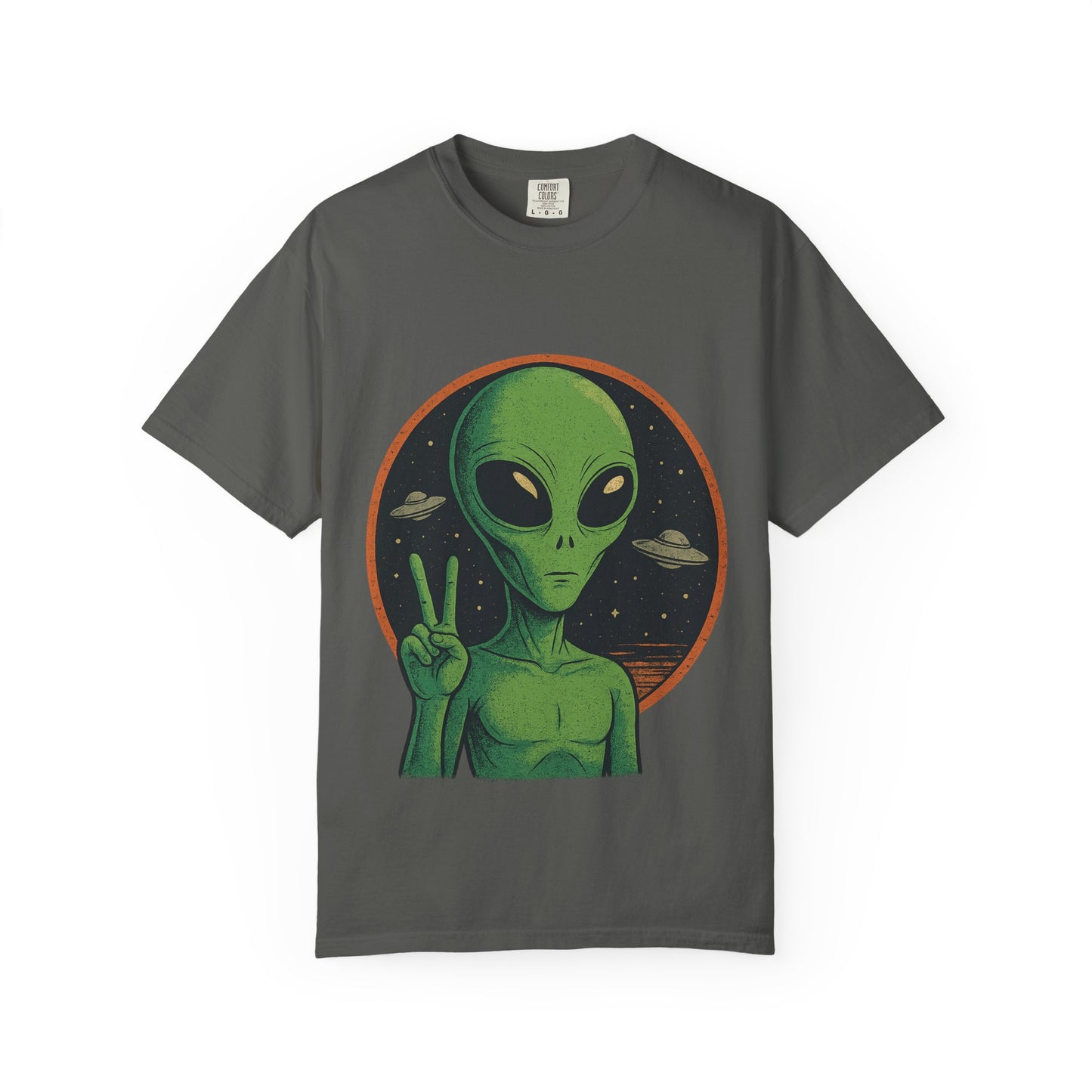 Alien Peace Sign Tee