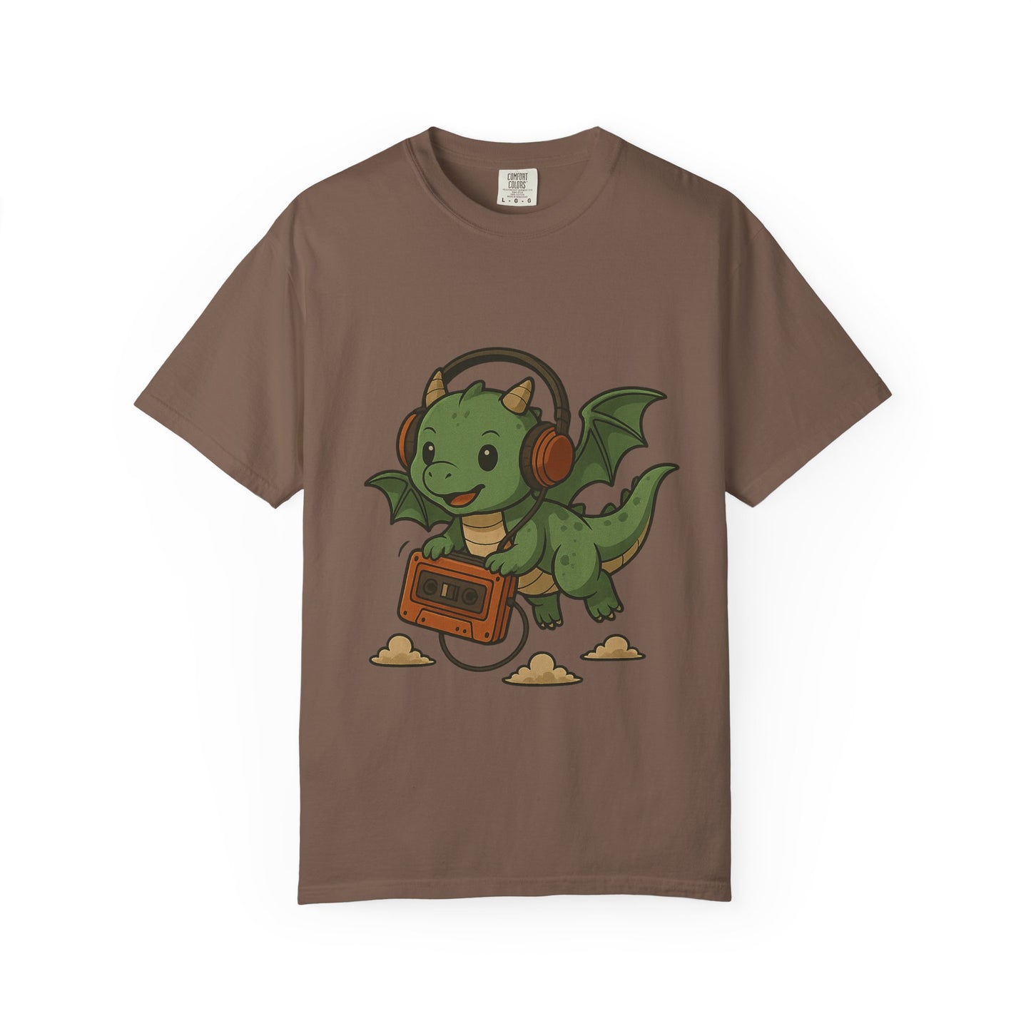 Music Loving Dragon Tee