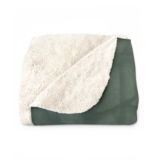 Mystical Raven Sherpa Fleece Blanket