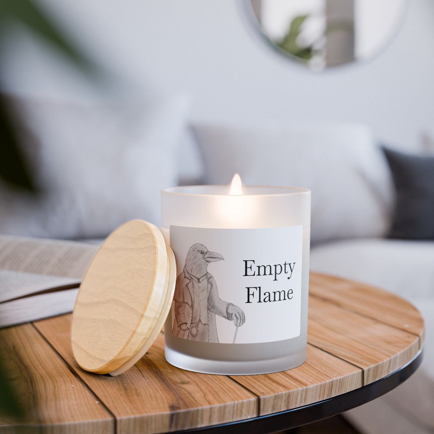Wooden Wick Soy Candle (Scented & Un-scented)
