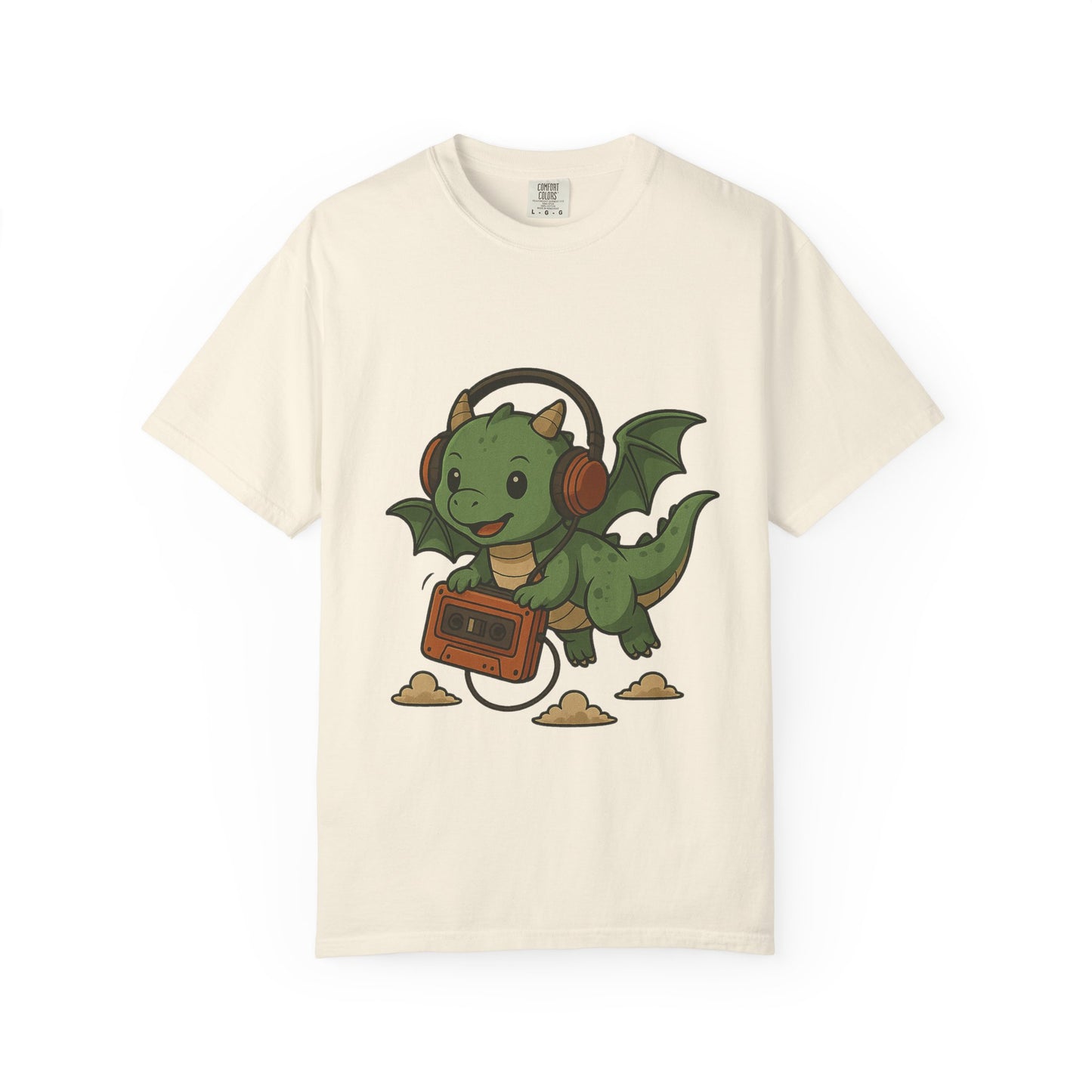 Music Loving Dragon Tee