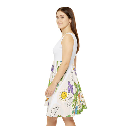 Dinosaur Print Womens Dress