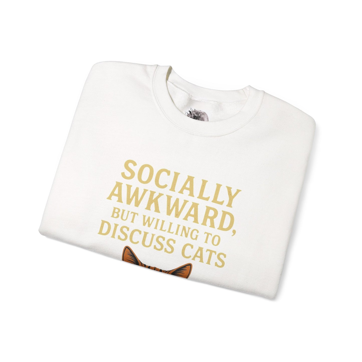 Socially Awkward Cat Lover's Sweatshirt