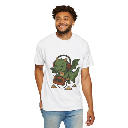 Music Loving Dragon Tee