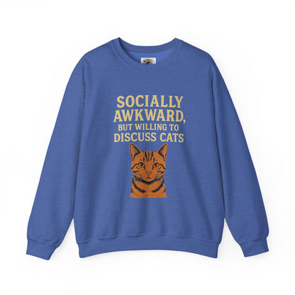 Socially Awkward Cat Lover's Sweatshirt