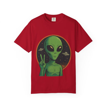 Alien Peace Sign Tee