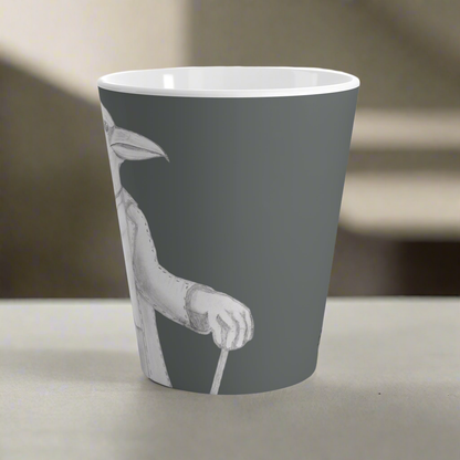 Edgar Allen Crow Mug - Original Hand Drawn Art