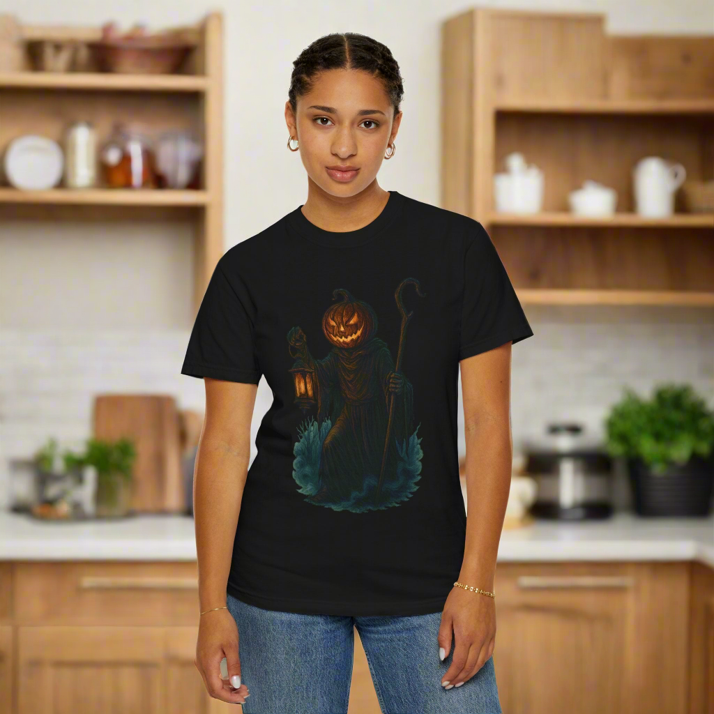 Spooky Pumpkin Reaper Tee - Halloween Line